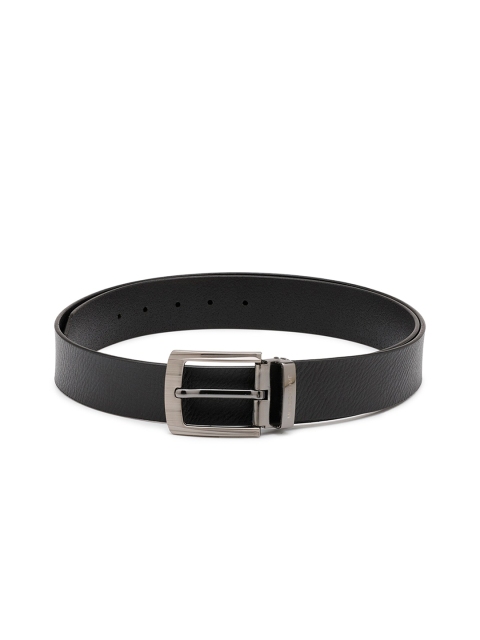 

MONOCHROME Men Black Textured Belt