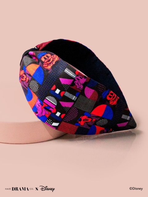 

Hair Drama Company X Disney Mickey Multi-Coloured Knotted Headband