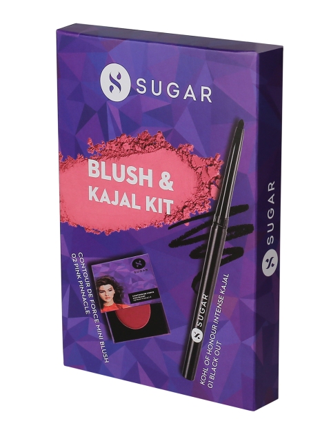 

SUGAR Kajal and Mini Blush - SUGAR Gift Box, Multi