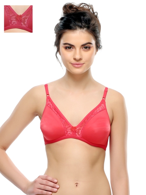 

Clovia Pack Of 2 Bra, Maroon