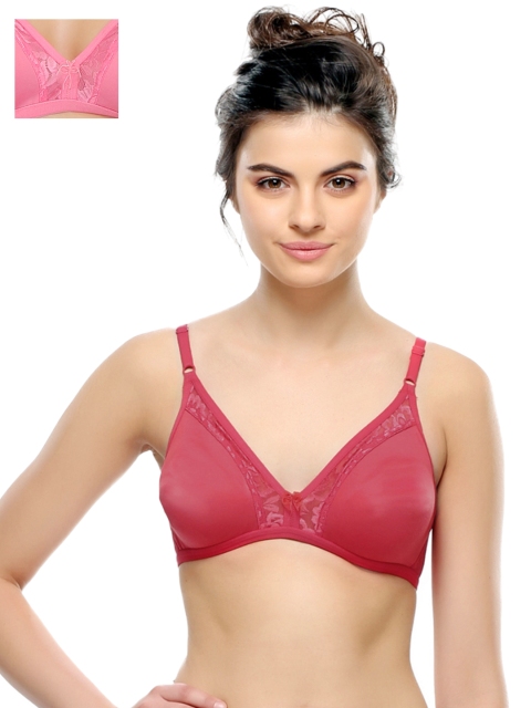 

Clovia Pack Of 2 Bra, Maroon