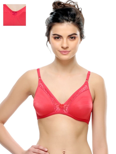 

Clovia Pack Of 2 Bra, Coral