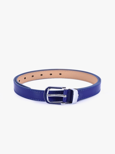 

BuckleUp Women Blue Solid Belt