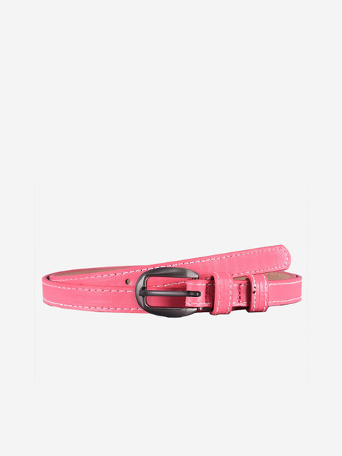 

BuckleUp Women Pink Solid Belt