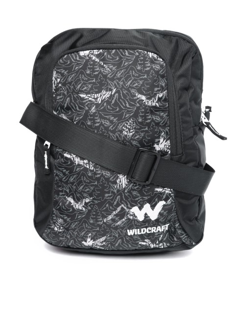 

Wildcraft Unisex Black Printed Messenger Bag