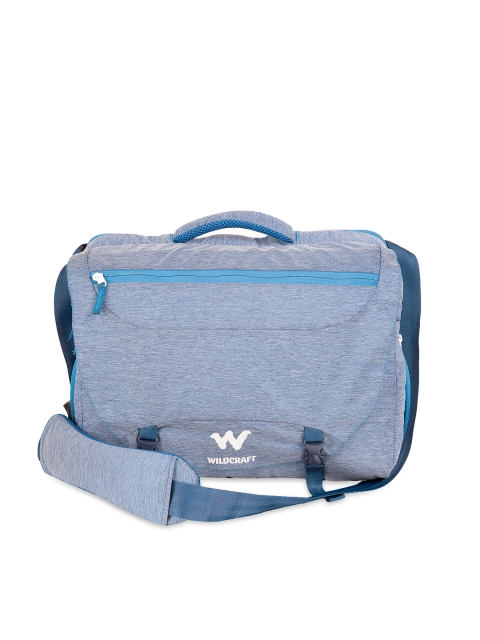 

Wildcraft Men Blue Messenger Bag