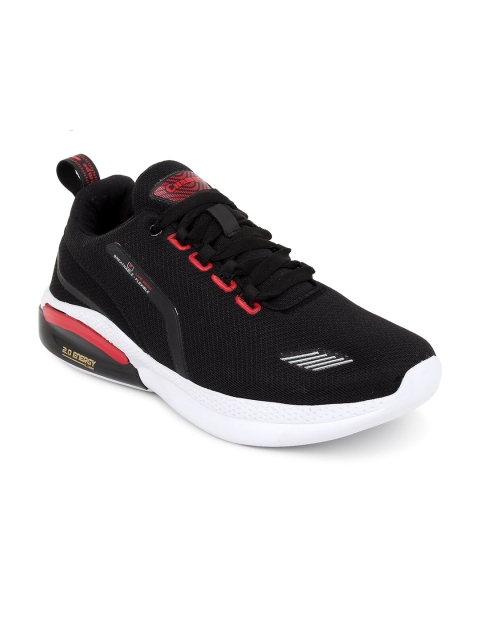 

Champs Men Black Mesh Running Shoes