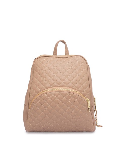 

Sole To Soul Women Beige Textured Backpack