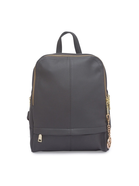 

Sole To Soul Women Grey Backpacks with Daisy Chains