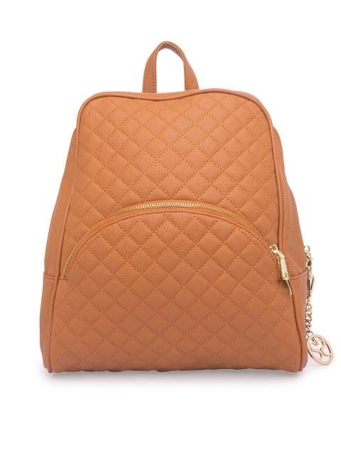 

Sole To Soul Women Tan Brown Textured Backpack