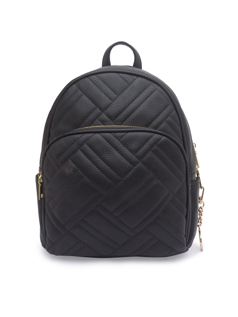 

Sole To Soul Women Black Backpack with Daisy Chains