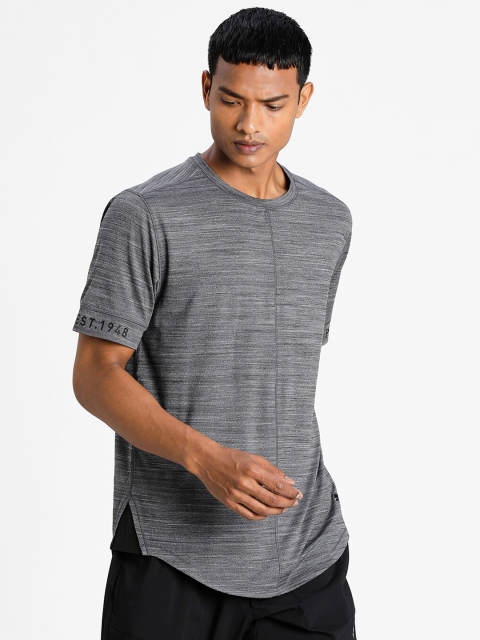 

Puma Men Grey Solid Round Neck TRAINING CONCEPT SS T-shirt