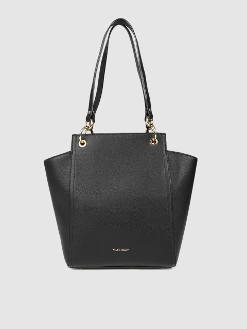 

Allen Solly Black Solid Shoulder Bag
