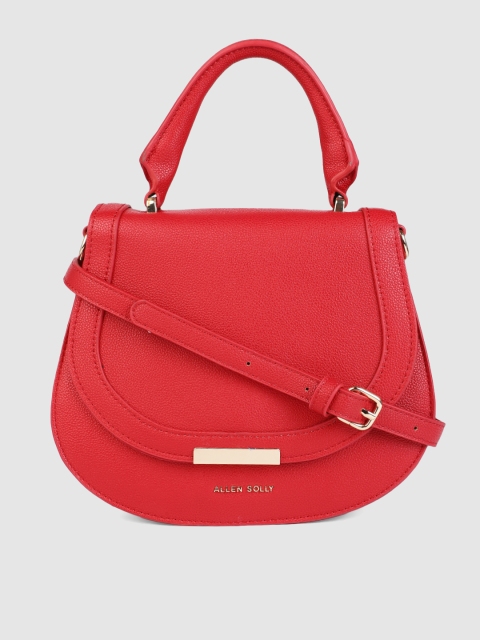 

Allen Solly Red Structured Satchel