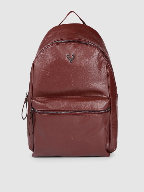 

Allen Solly Women Burgundy Backpack