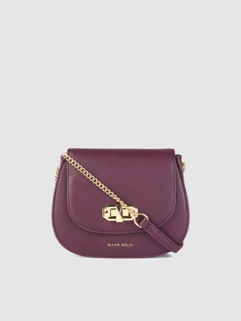 

Allen Solly Burgundy Sling Bag