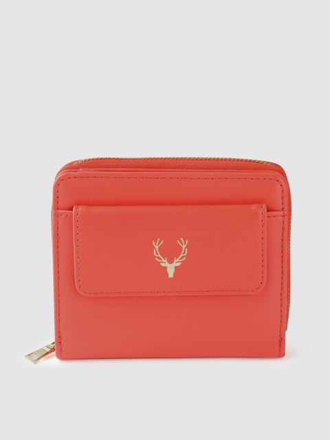 

Allen Solly Women Red Two Fold Wallet