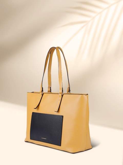 

Allen Solly Brown Structured Shoulder Bag