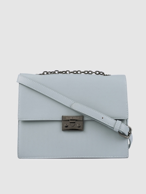 

Allen Solly Blue Structured Satchel