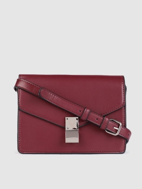 

Allen Solly Red Solid Sling Bag