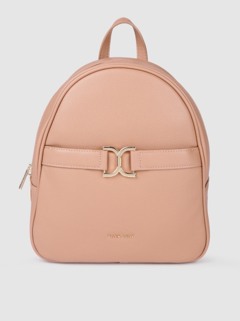 

Allen Solly Women Tan Brown Solid Backpack