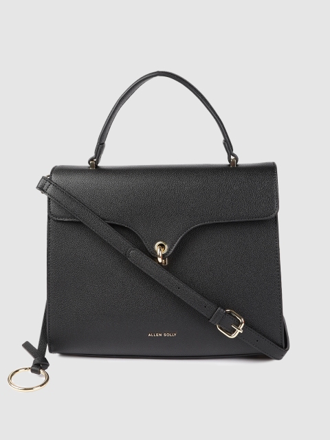 

Allen Solly Women Black Solid Satchel