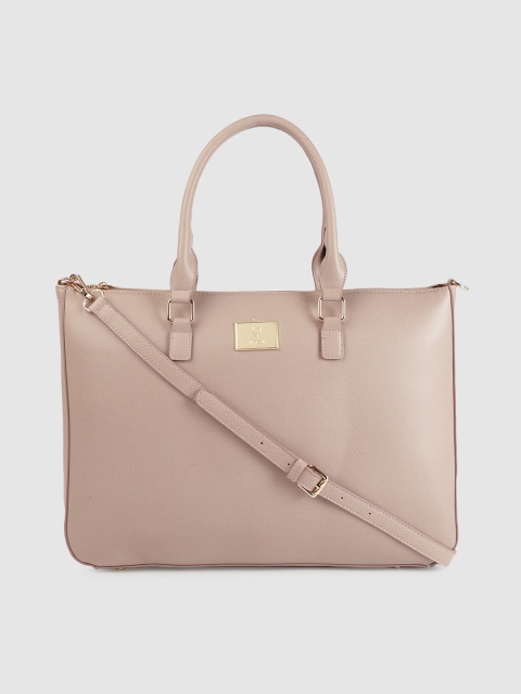 

Allen Solly Beige Solid Shoulder Bag