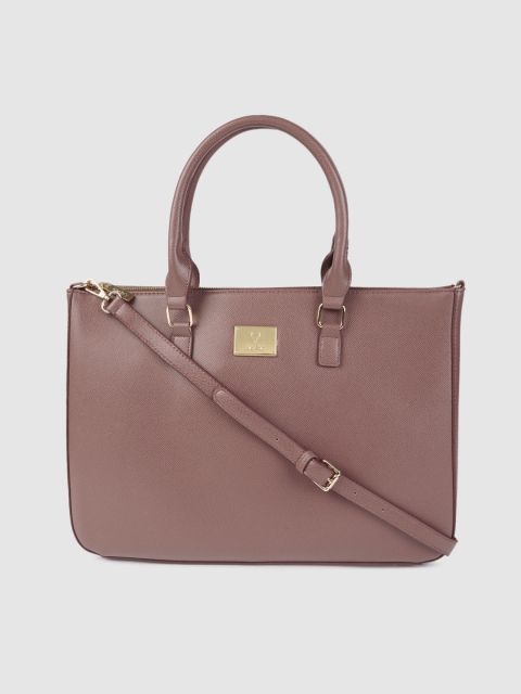 

Allen Solly Pink Solid Handheld Bag