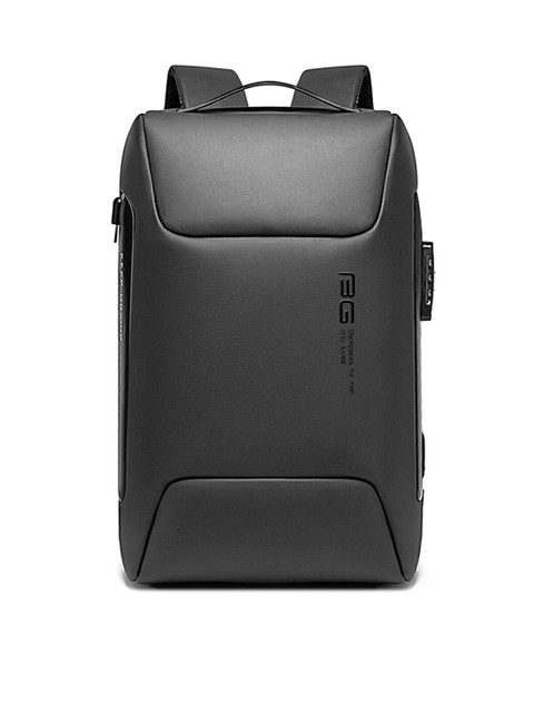 

BANGE Unisex Black Backpacks with Anti-Theft