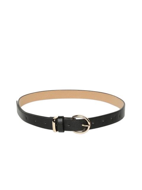 

20Dresses Women Black Textured Belt