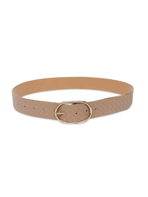 

20Dresses Women Beige Textured Belt