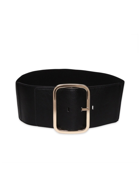 

20Dresses Women Black Textured Belt
