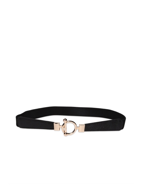 

20Dresses Women Black Textured Belt
