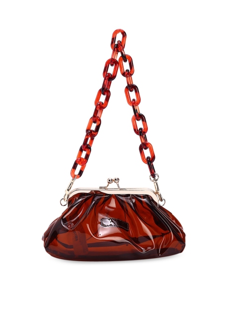 

FOREVER 21 Brown Solid Shoulder Bag