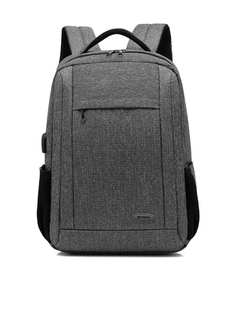 

POSO Unisex Grey Solid Bags