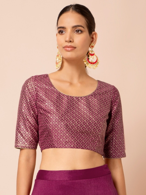 

INDYA Purple Ready to Wear Lehenga with Blouse