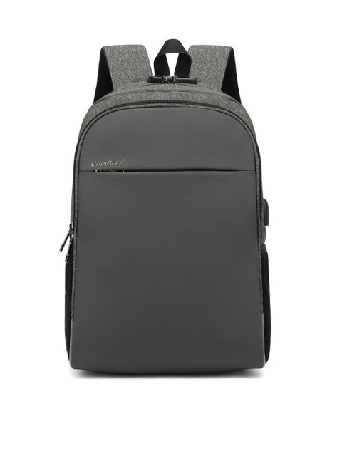 

CoolBELL Unisex Grey Backpack with Anti-Theft