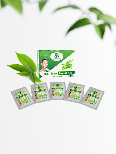 

Be-Richer Tea Tree 5 Steps Facial Kit - 50 g, Green