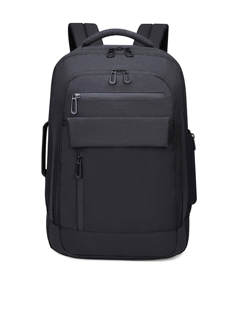 

BANGE Unisex Black Backpacks with Anti-Theft