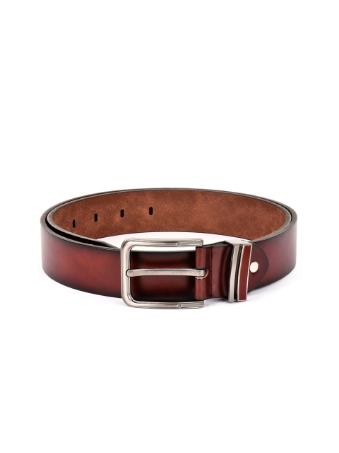 

BuckleUp Men Brown & Black Printed Belt