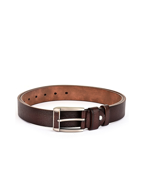 

BuckleUp Men Brown & Black Textured Belt