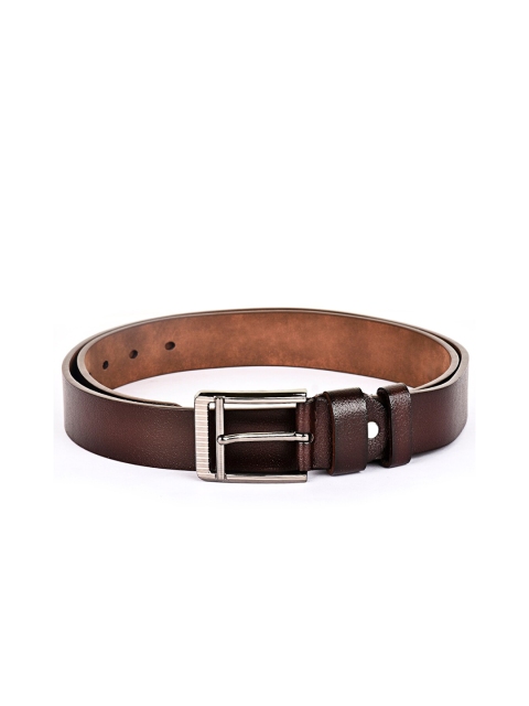 

BuckleUp Men Brown & Black Textured Belt