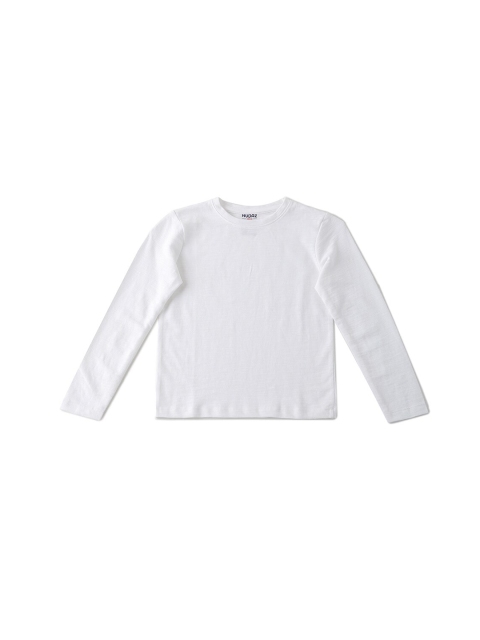 

AUDAZ Boys White Pure Cotton Solid Round Neck Pure Cotton T-shirt