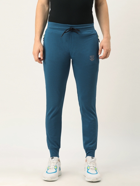 

Sports52 wear Men Blue Solid Slim Fit Joggers