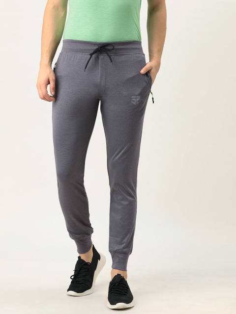 

Sports52 wear Men Grey Solid Slim Fit Joggers
