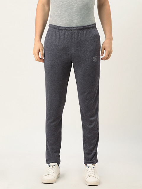 

Sports52 wear Men Charcoal Grey Solid Track Pants