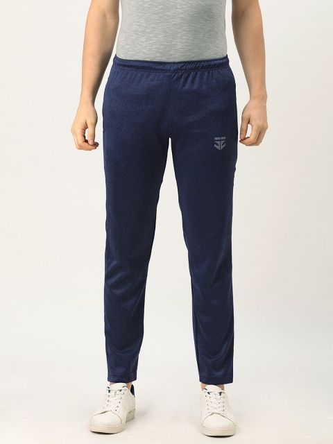 

Sports52 wear Men Navy Blue Solid Track Pants