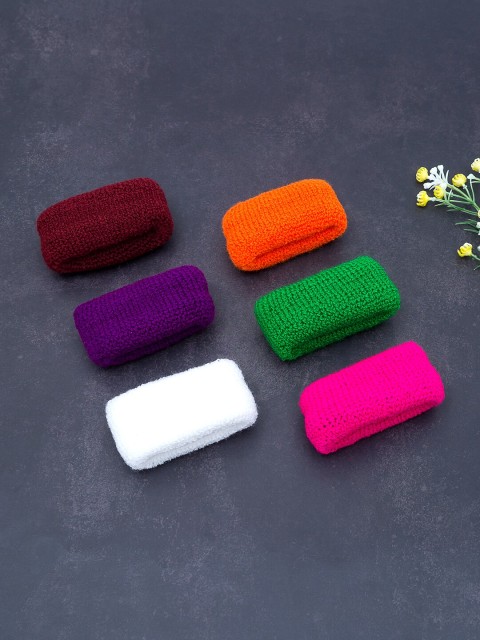 

Golden Peacock Pack of 6 Assorted Ponytail Holders