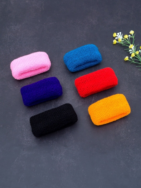 

Golden Peacock Assorted Set of 6 Ponytail Holders