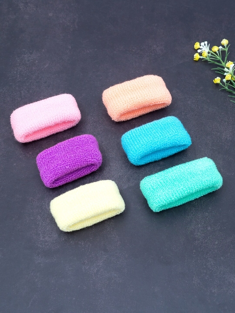 

Golden Peacock Pack of 6 Assorted Ponytail Holders